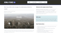 Desktop Screenshot of joomla-themes.co.uk