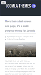 Mobile Screenshot of joomla-themes.co.uk