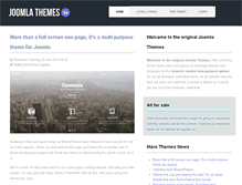Tablet Screenshot of joomla-themes.co.uk